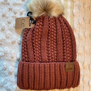CC Pom Pom Winter Hat
